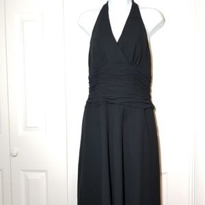 Jones Wear ruched halter backless dress
